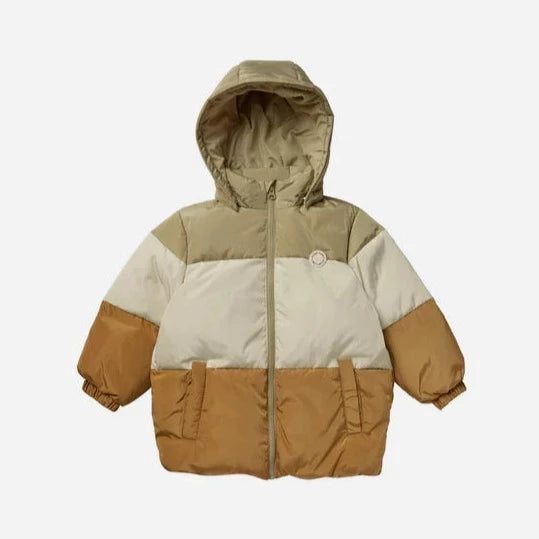 Puffer Jacket - Color Block