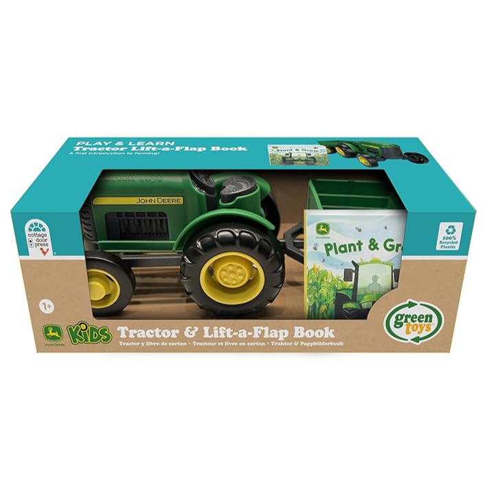 John Deere Tractor and Lift-a-Flap Book