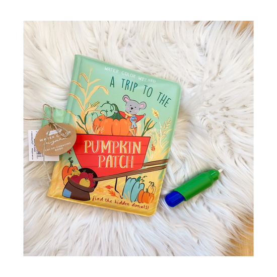 Pumpkin Patch Water Color Wizard Book