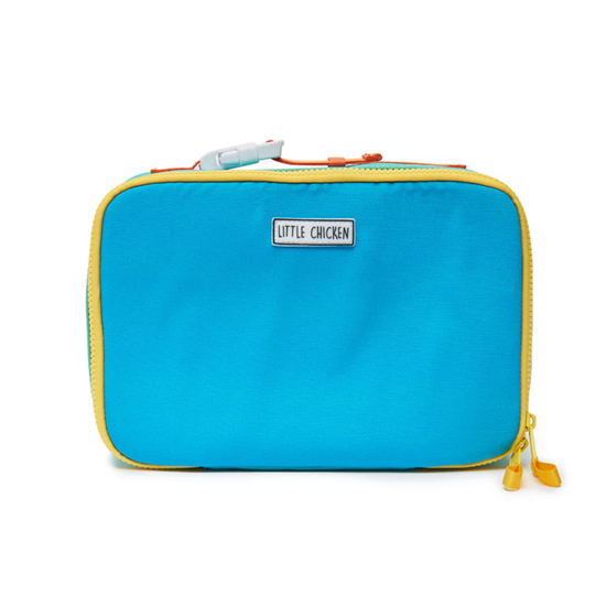 Lunch Box - Blue/Teal/Orange Colorblock