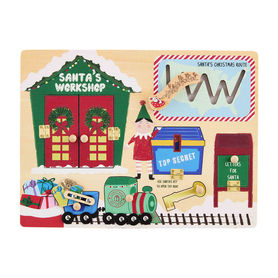 Santa Workshop Busy Board