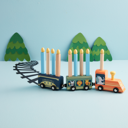 Hanukkah Express Menorah Train Set