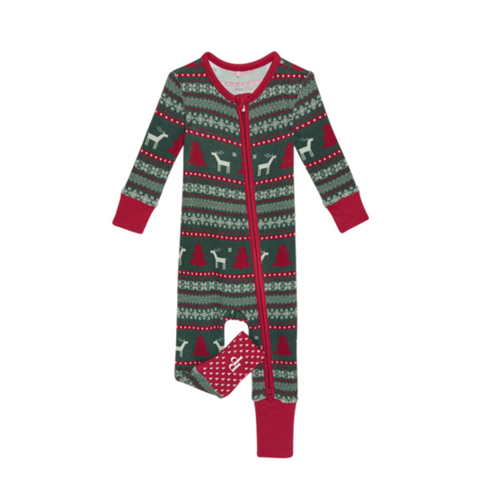 Holiday Fair Isle Convertible One Piece