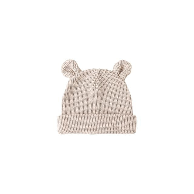 Baby Bear Beanie - Oat