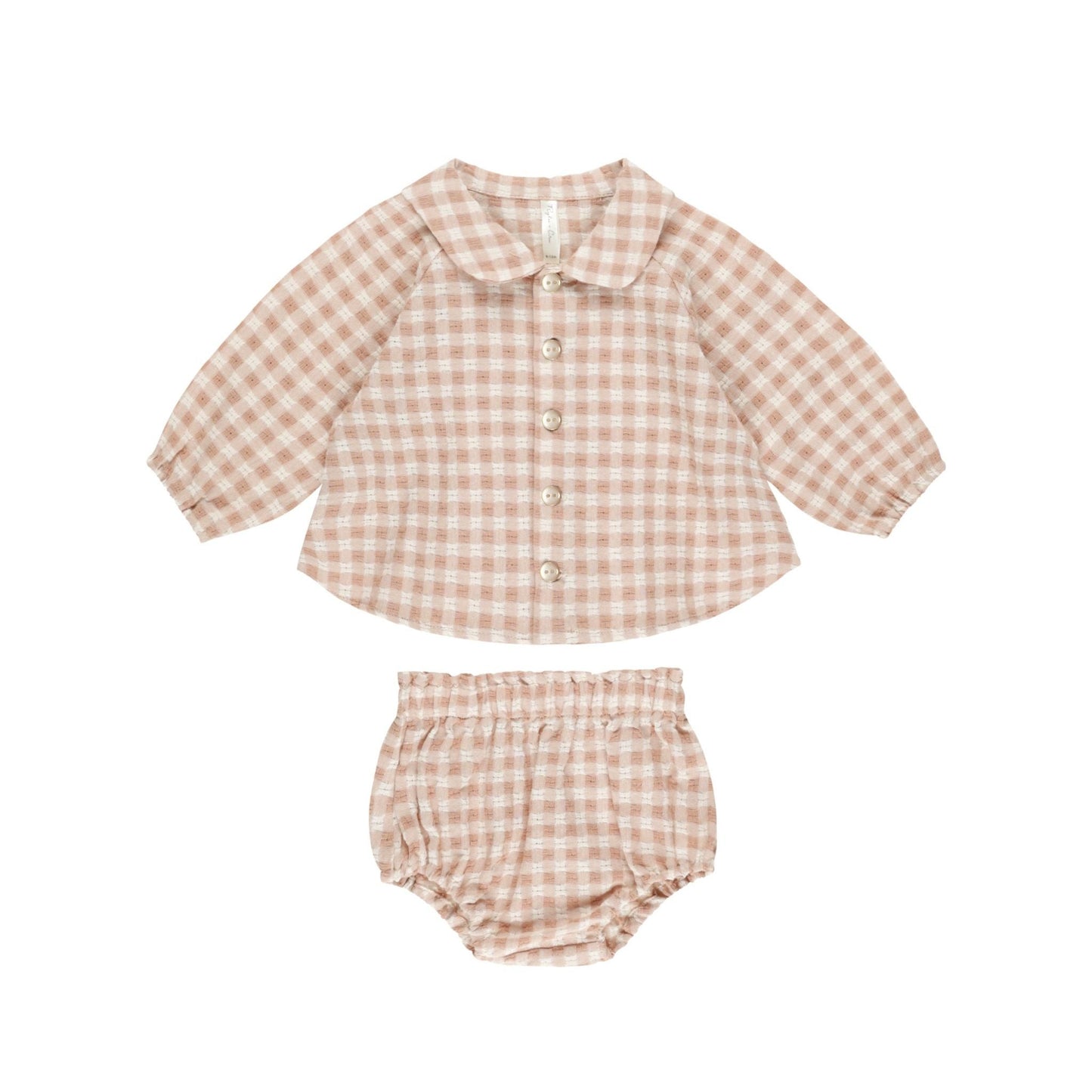 Nellie Set - Pink Gingham