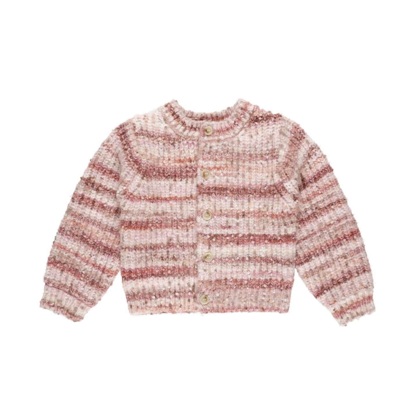 Cheyenne Cardigan - Pink Multi Stripe