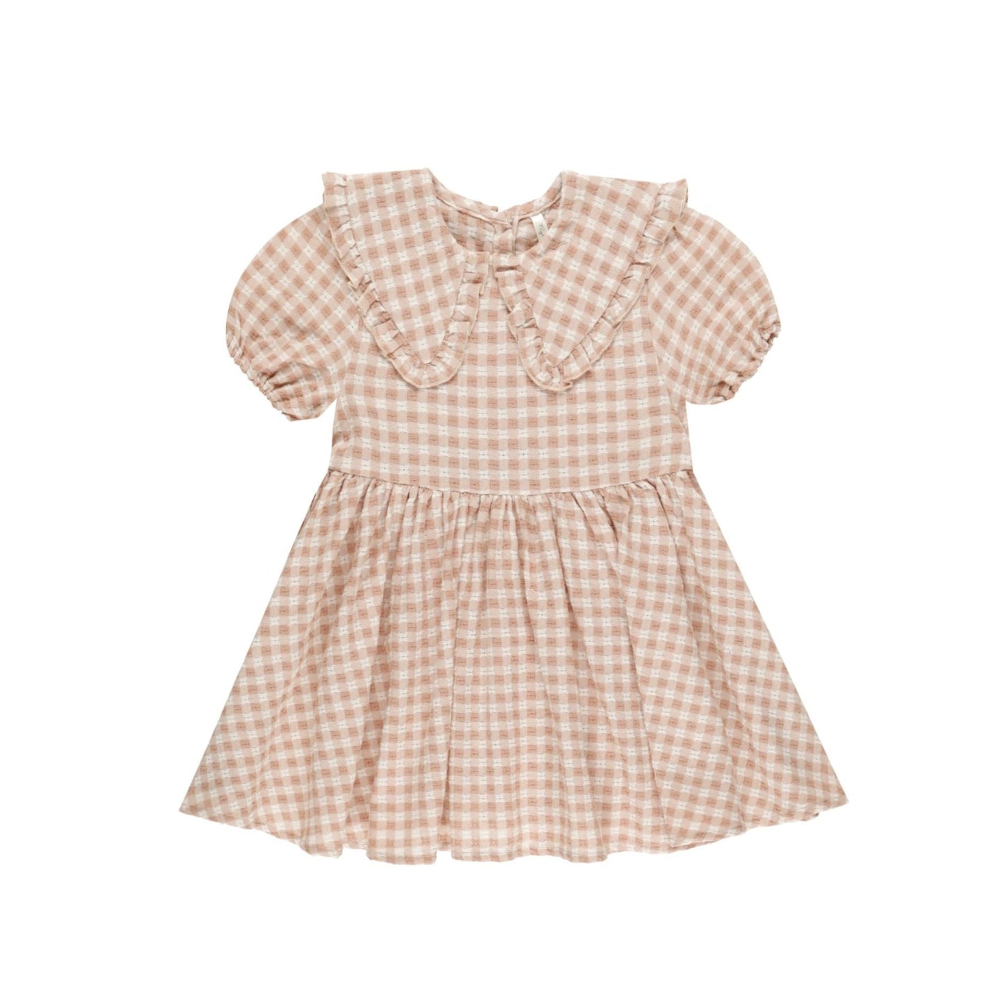 Camille Dress - Pink Gingham