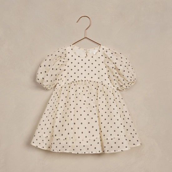 Luna Dress - Flocked Daisy