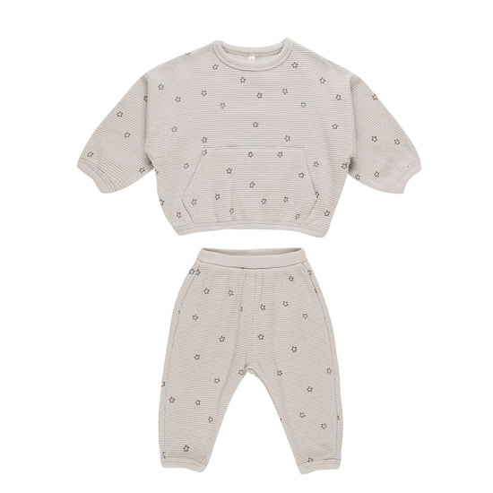 Waffle Slouch Set - Stars