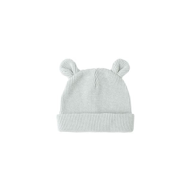 Baby Bear Beanie - Ice Blue