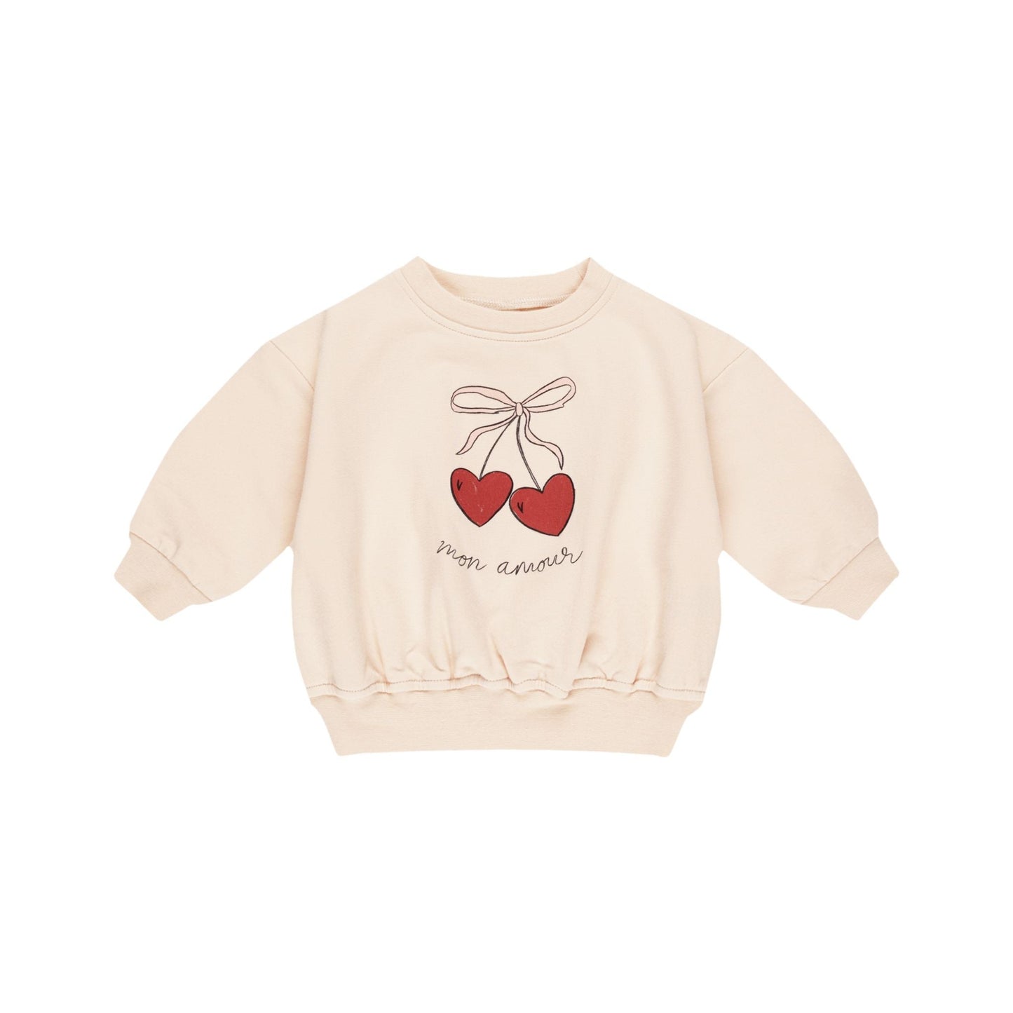 Relaxed Fleece Sweatshirt -  Mon Amour