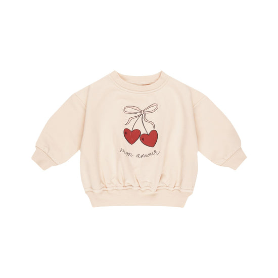 Relaxed Fleece Sweatshirt -  Mon Amour