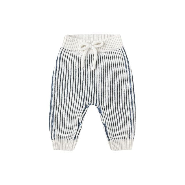 Chunky Knit Pant - Ocean