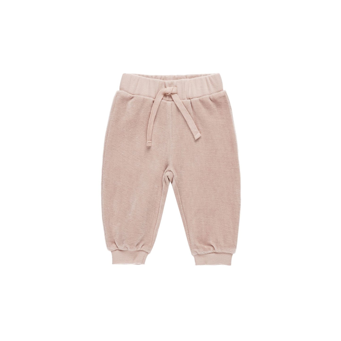 Velour Relaxed Sweatpant - Blush