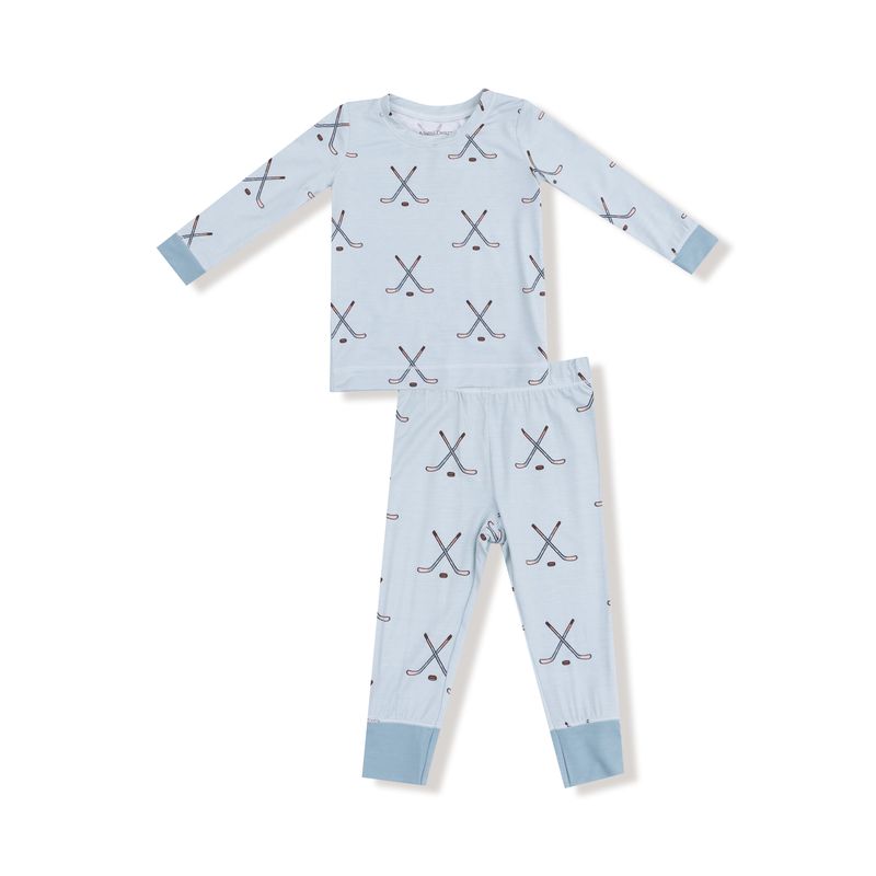 Hockey Stone Blue Long Sleeve Loungewear Set