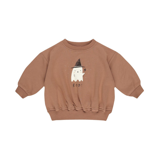 Relaxed Fleece Sweatshirt - Boo