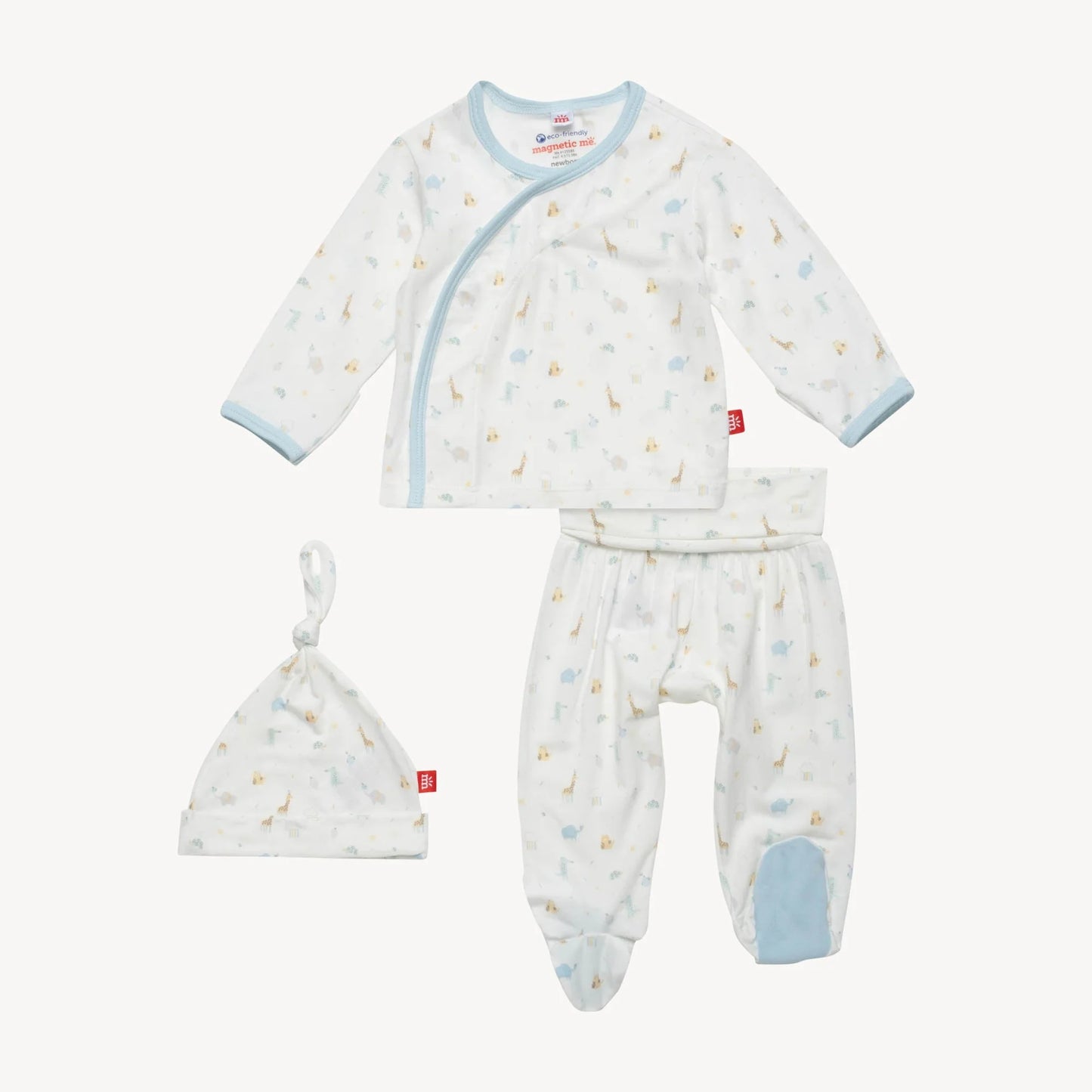 Blue Little Bitty Pretty One Modal Magnetic Take Me Home Kimono Set