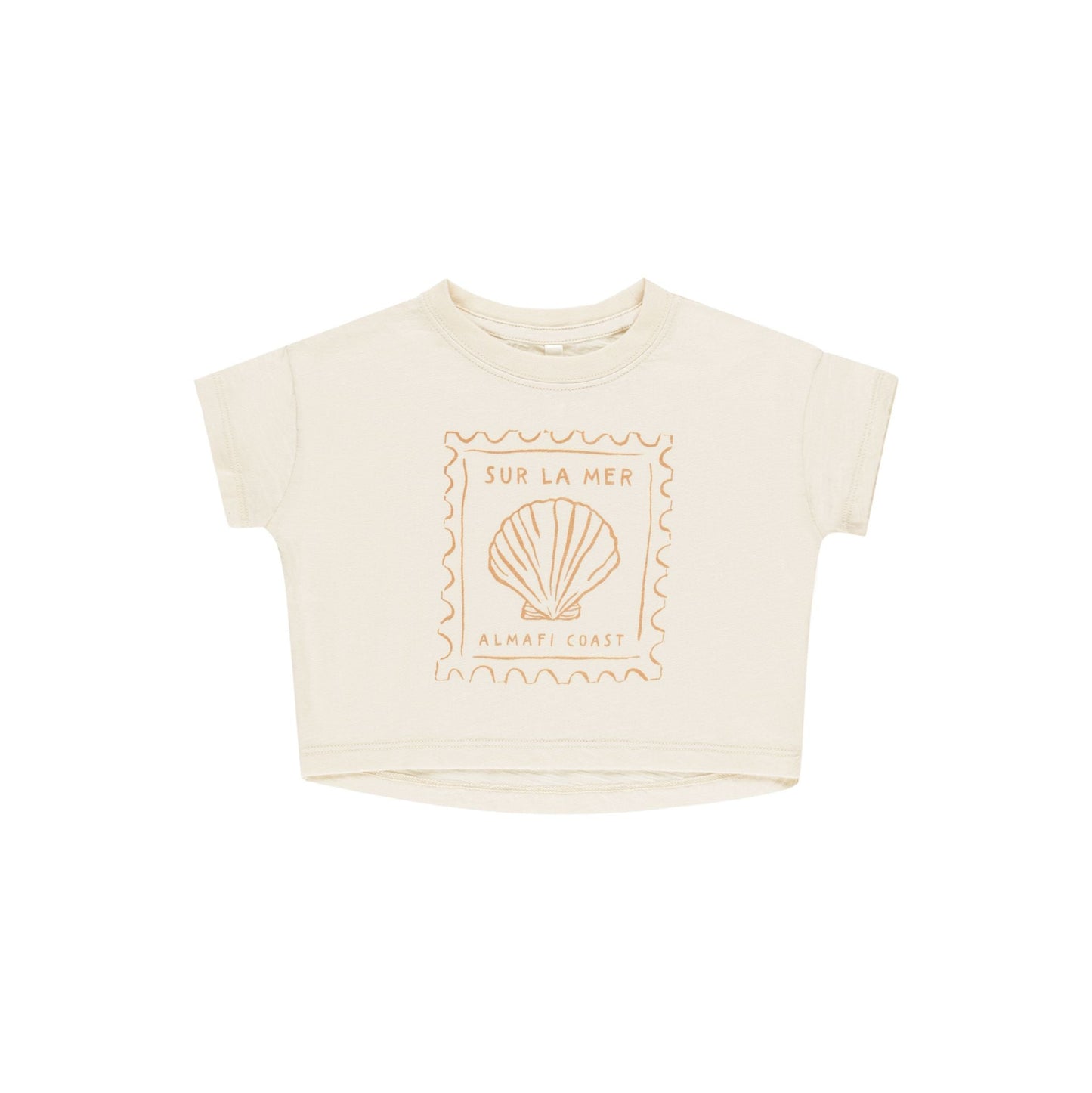 Boxy Tee - Seashell