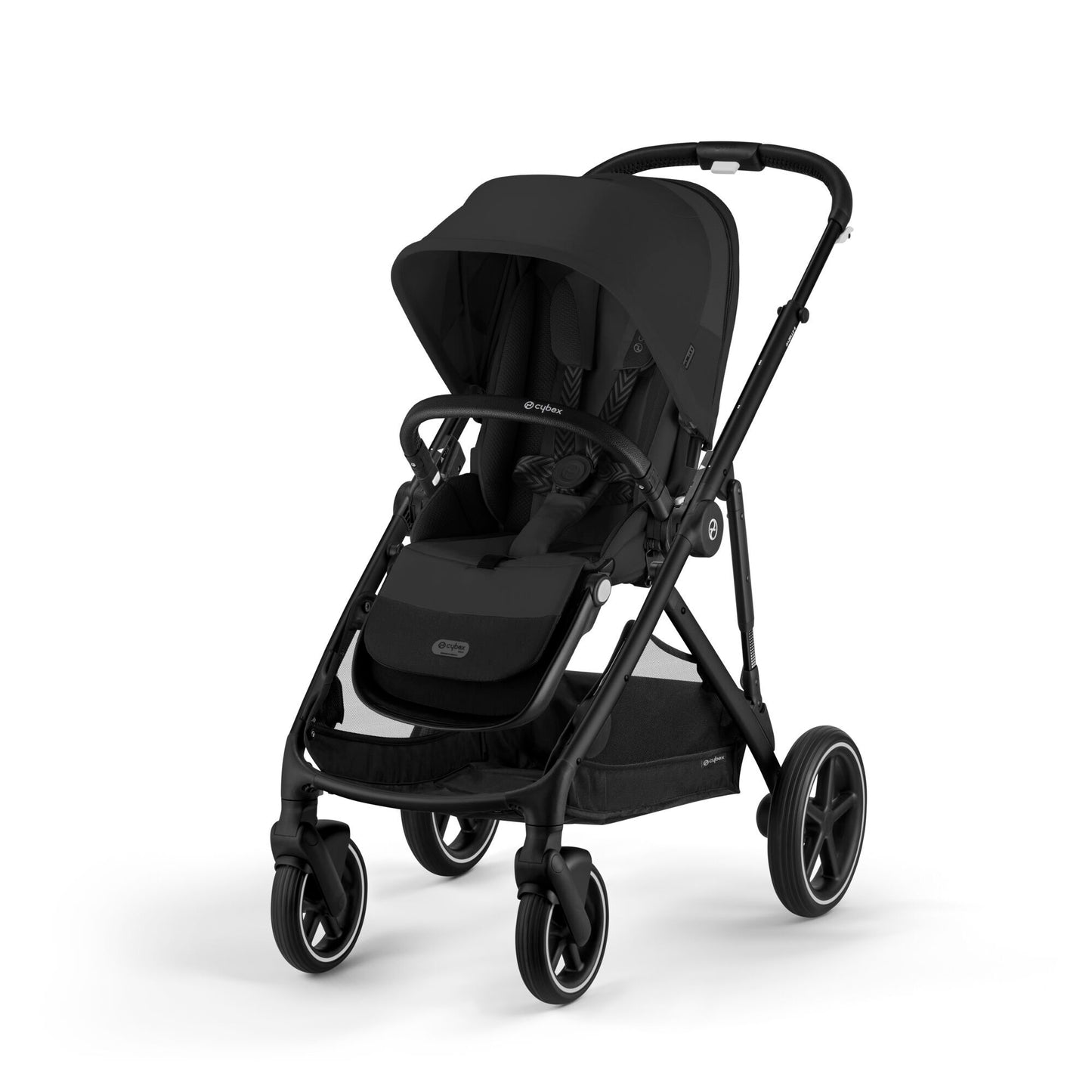 Gazelle S 2 Stroller - Moon Black & Black Frame