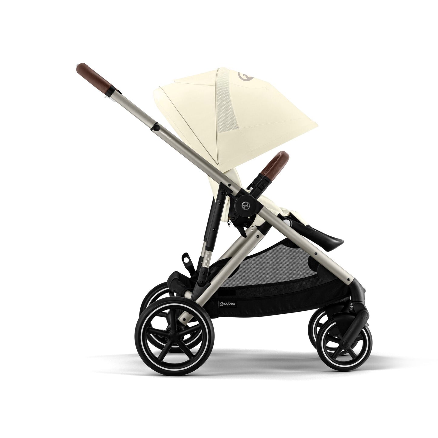 Gazelle S 2 Stroller - Seashell Beige & Taupe Frame