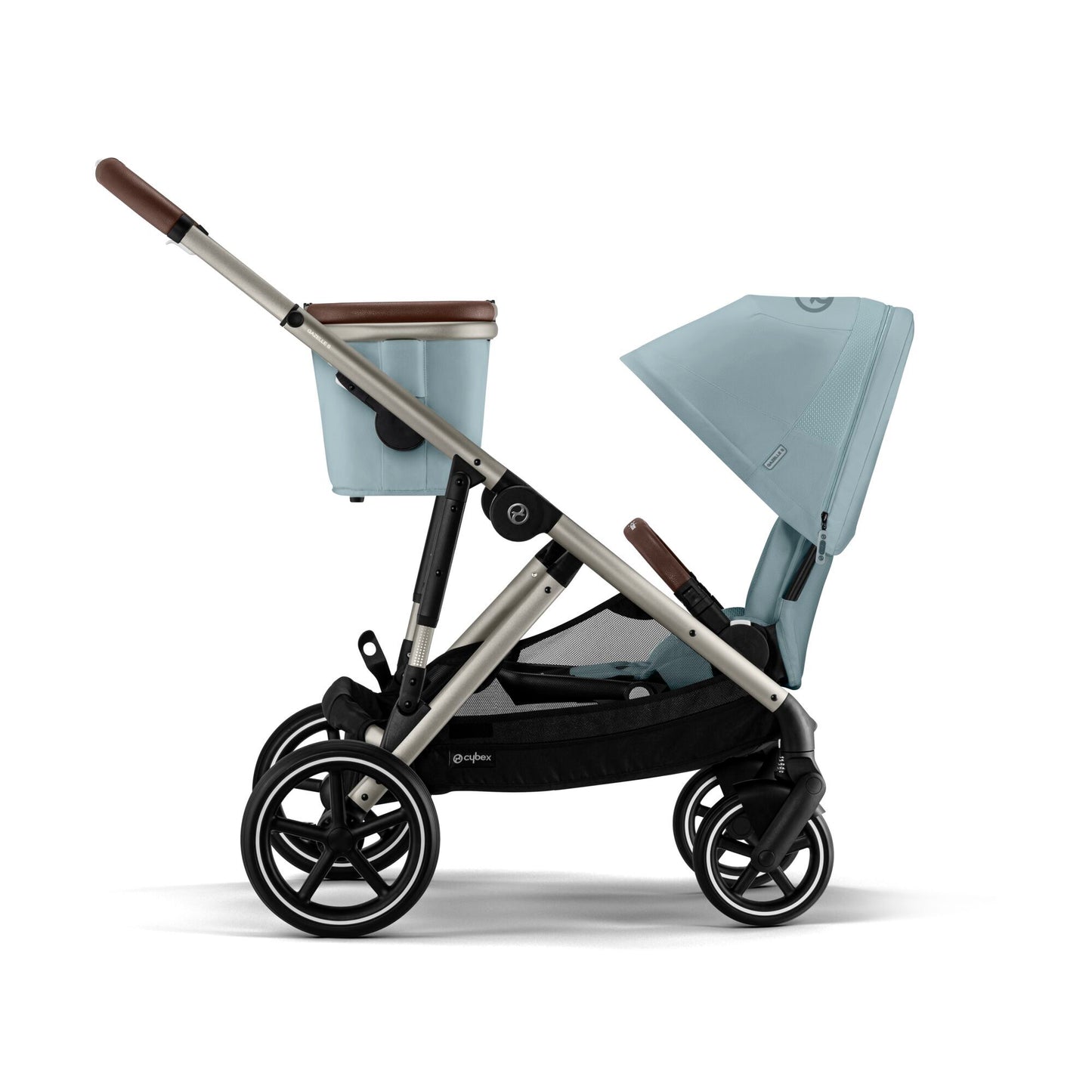 Gazelle S 2 Stroller - Sky Blue & Taupe Frame