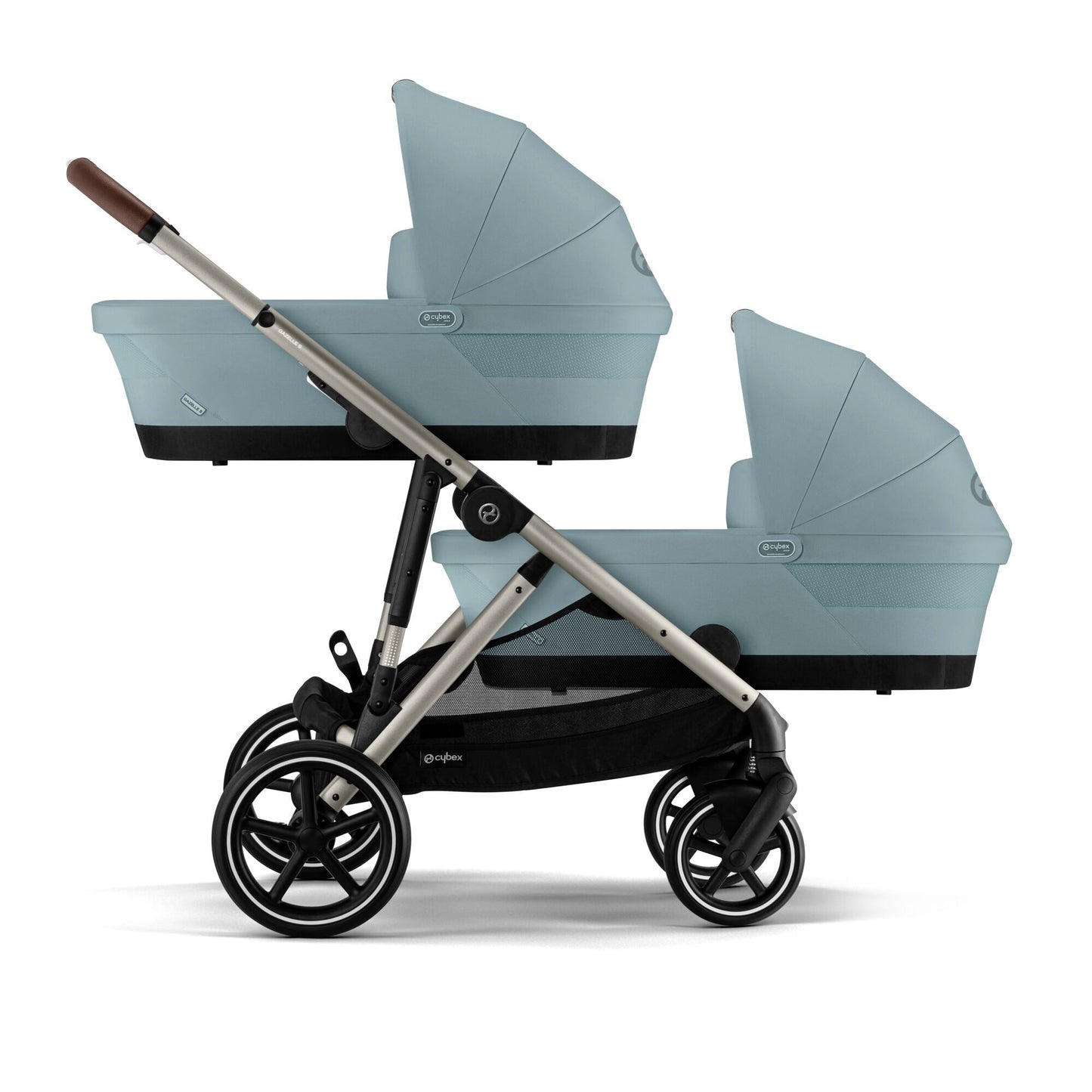 Gazelle S Cot Bassinet - Sky Blue