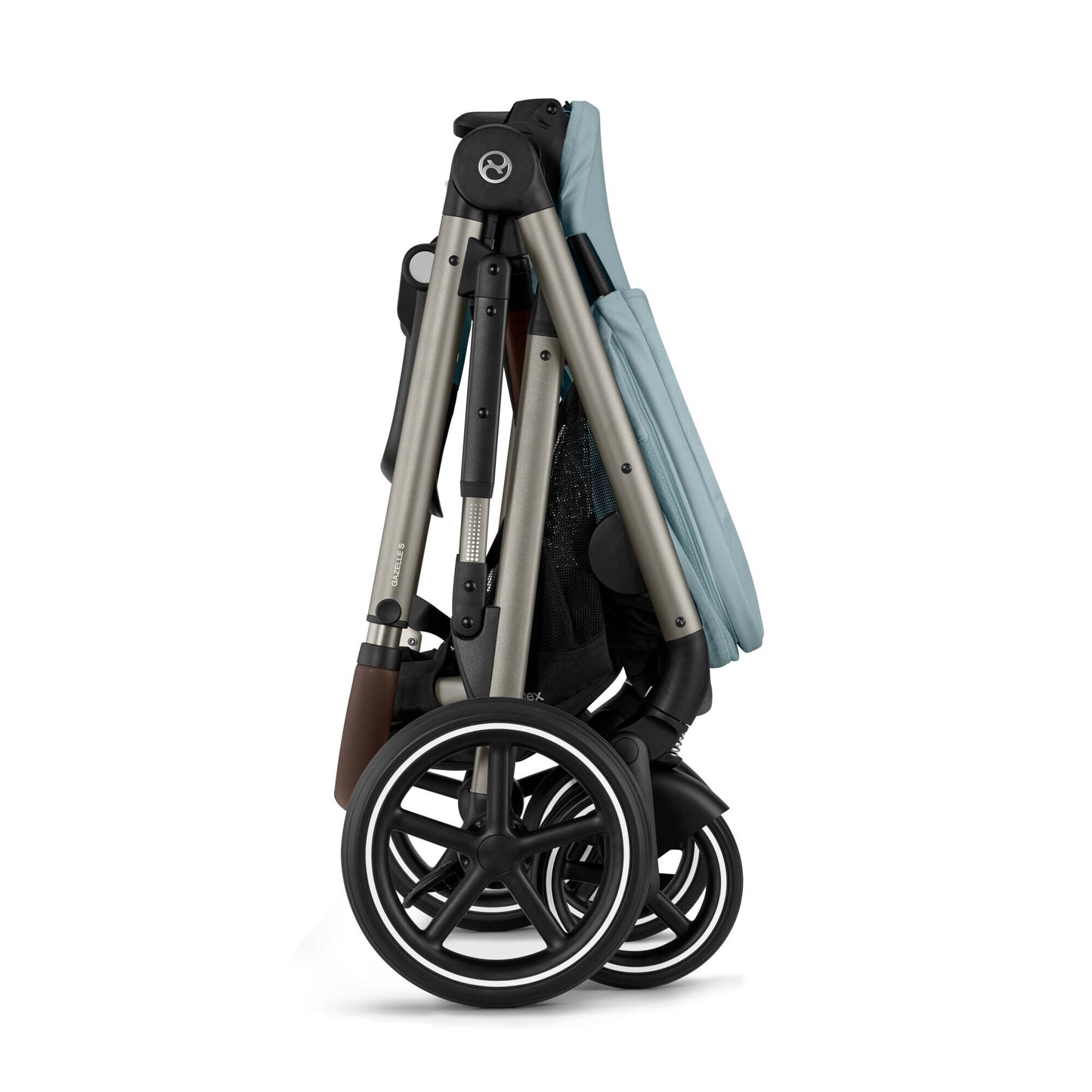 Gazelle S 2 Stroller - Sky Blue & Taupe Frame