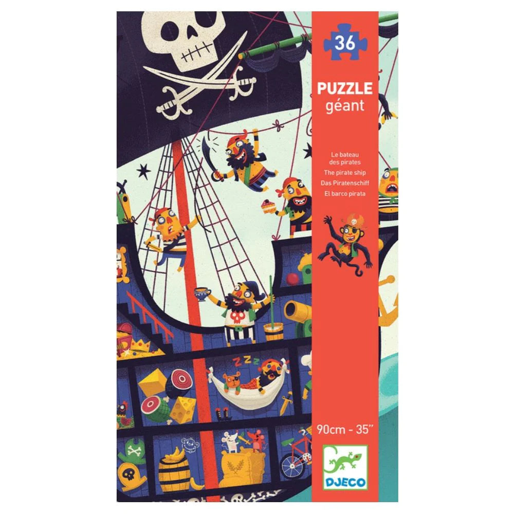 The Pirate Ship Giant 36-Piece Floor Puzzle