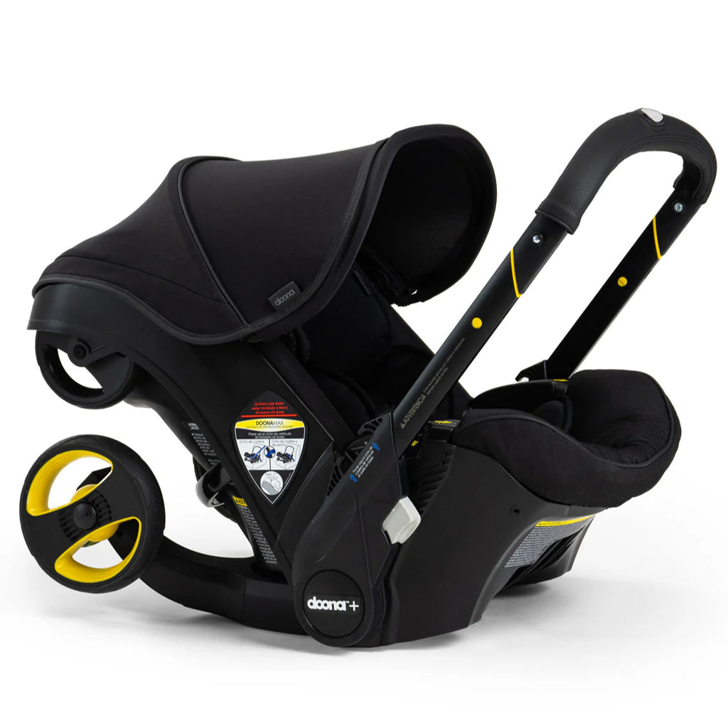 Infant Car Seat & Stroller with LATCH Base - Midnight Edition