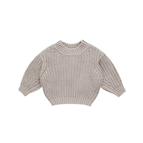 Chunky Knit Sweater - Fog