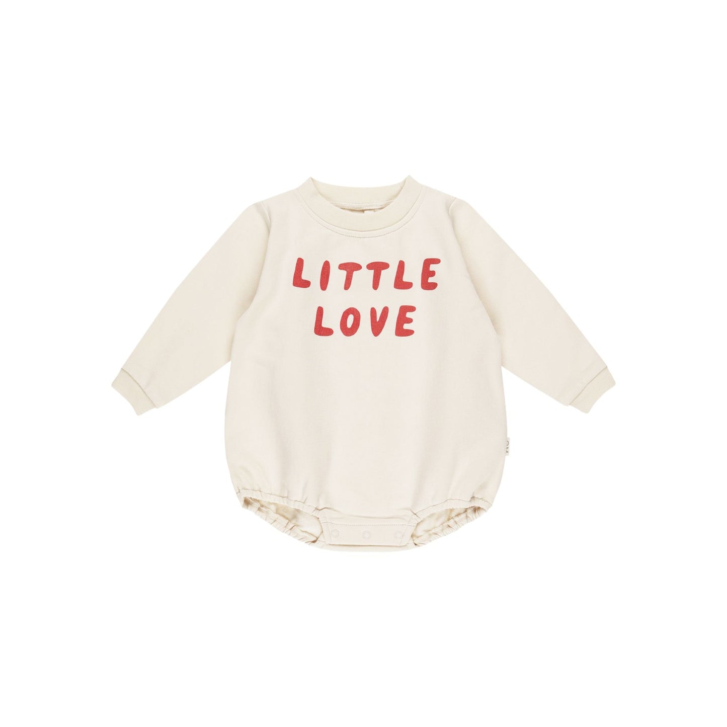 Crewneck Bubble Romper - Little Love