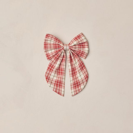 Everly Bow - Holiday Tartan