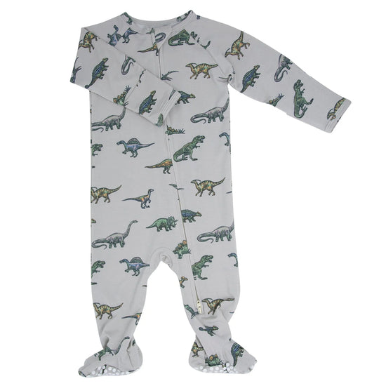 Legendary Dinosaur Zippered Footie