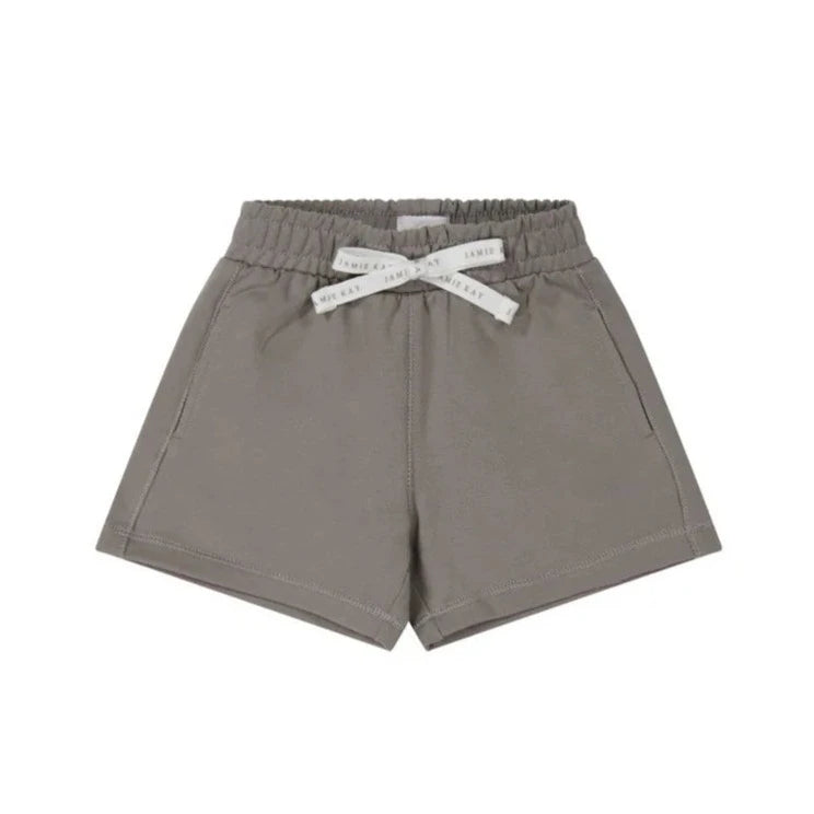 Organic Cotton Jalen Short - Cobblestone