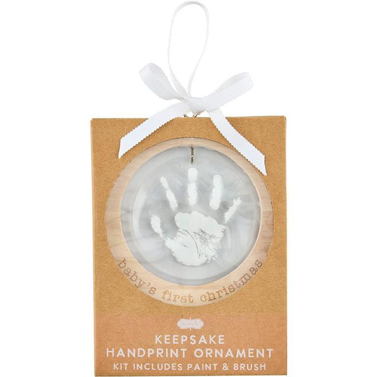 Baby's First Christmas Handprint Ornament