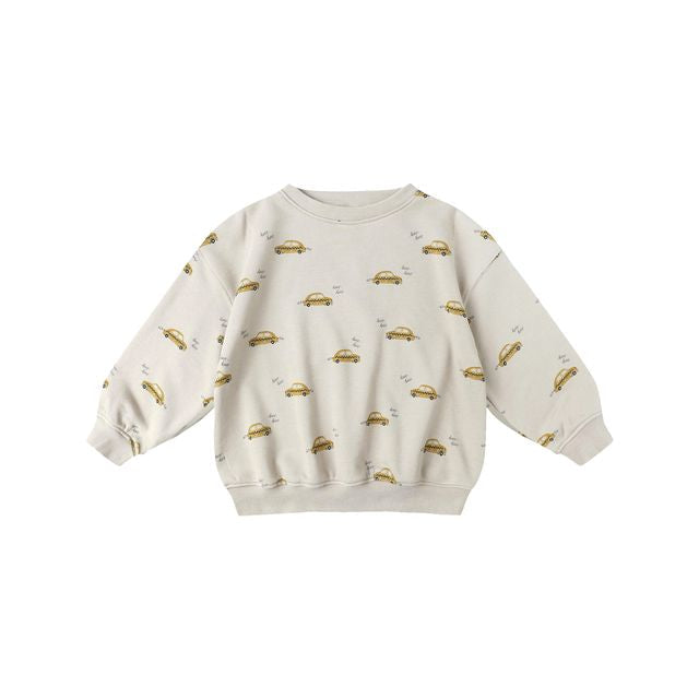 Relaxed Sweatshirt - Taxi