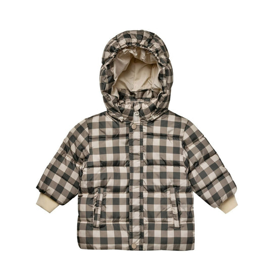 Ski Jacket - Charcoal Check