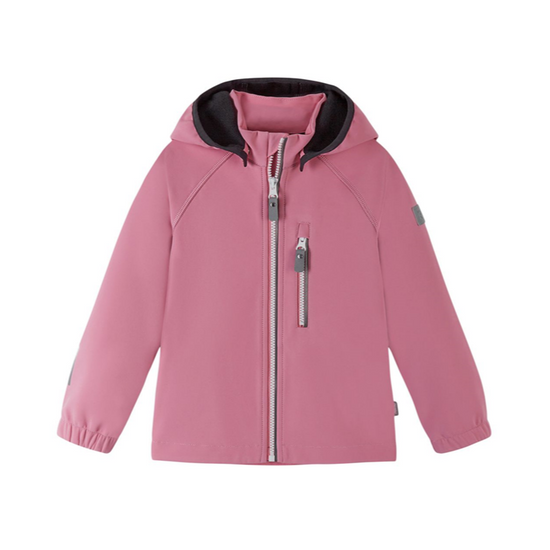 Vantti Fleece-Lined Waterproof Softshell Jacket - Sunset Pink