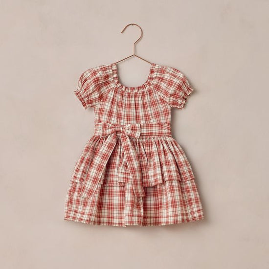 Annette Dress - Holiday Tartan
