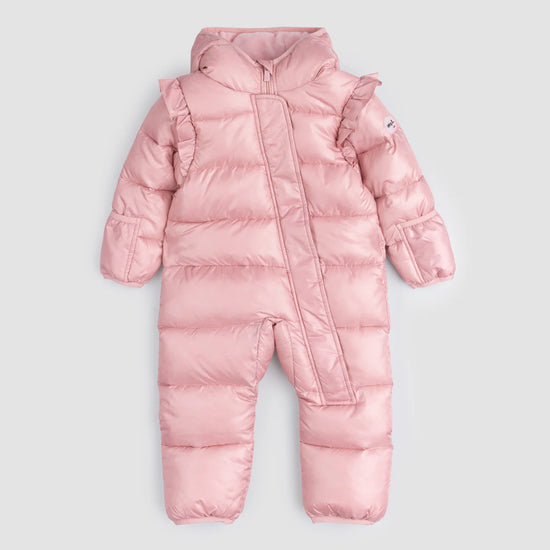 Rose Baby Hooded Pram Snowsuit