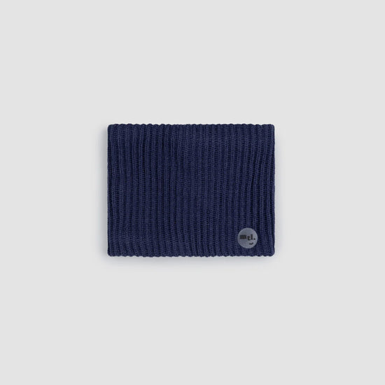 Miles Blue Ribbed Neck Warmer