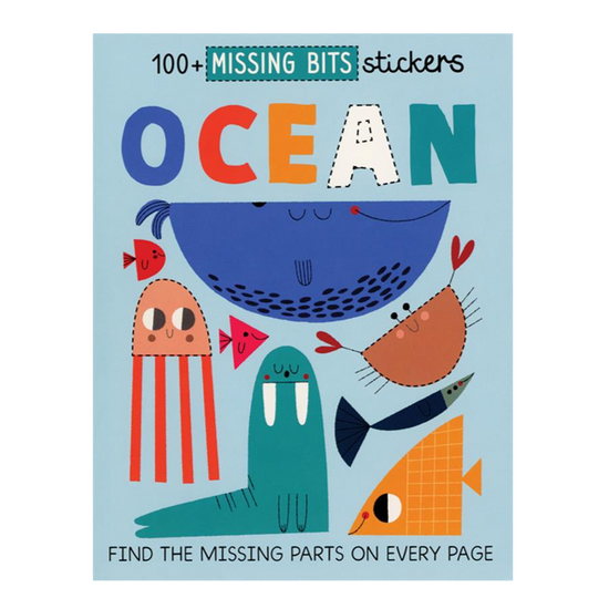 Missing Bits Stickers: Ocean