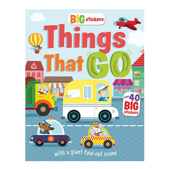 Big Stickers: Things That Go