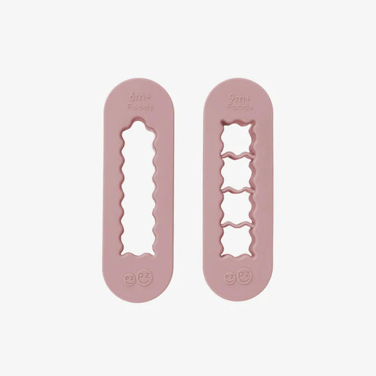 Baby Led Weaning Food Cutters - Blush