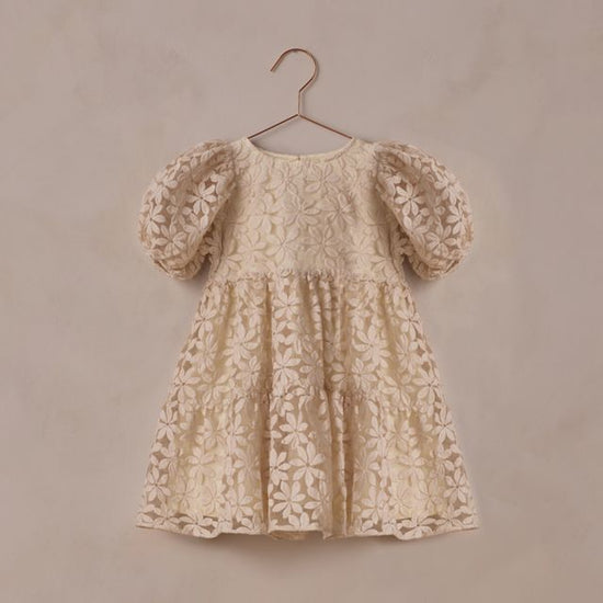 Chloe Dress - Embroidered Daisy