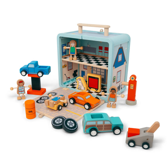 Auto Garage Suitcase Series