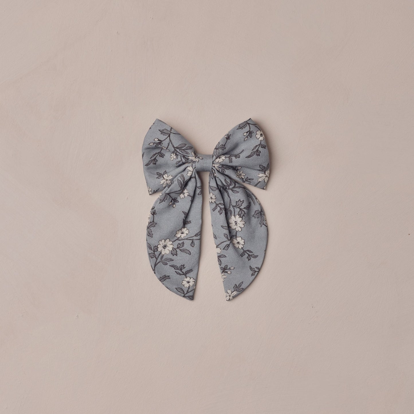 Everly Bow - French Blue Floral