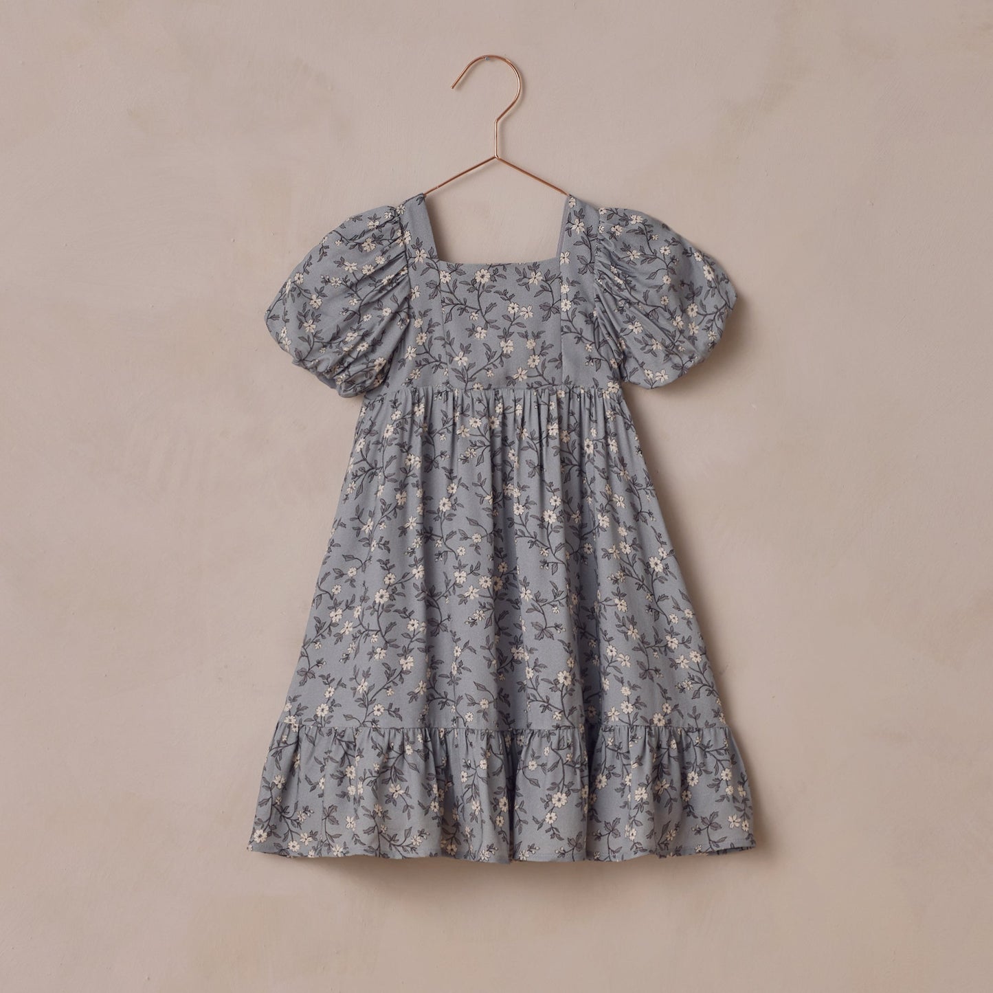 Augusta Dress - French Blue Floral