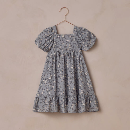 Augusta Dress - French Blue Floral
