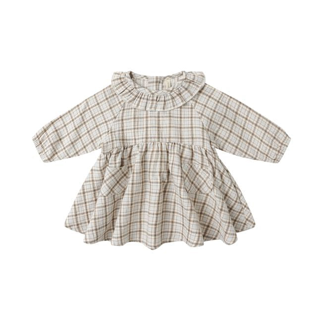 Simone Dress - Blue Plaid